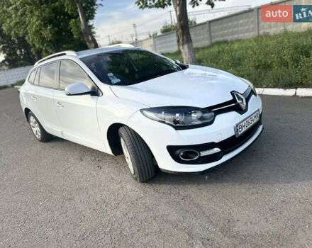 Белый Рено Меган, объемом двигателя 1.5 л и пробегом 180 тыс. км за 9500 $, фото 1 на Automoto.ua