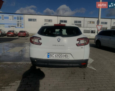 Белый Рено Меган, объемом двигателя 1.5 л и пробегом 362 тыс. км за 7799 $, фото 6 на Automoto.ua