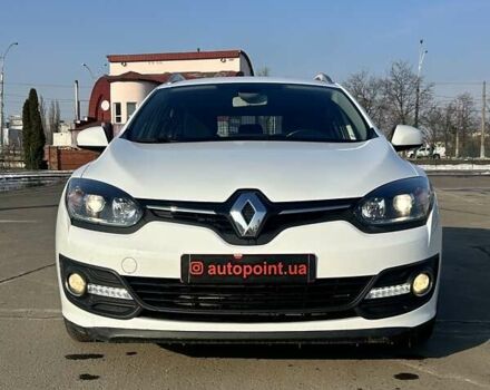Белый Рено Меган, объемом двигателя 1.5 л и пробегом 220 тыс. км за 9550 $, фото 1 на Automoto.ua
