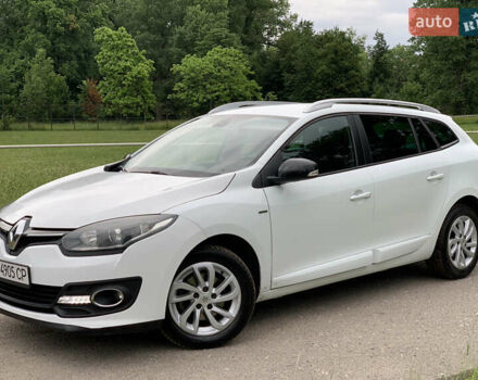 Белый Рено Меган, объемом двигателя 1.5 л и пробегом 209 тыс. км за 7899 $, фото 1 на Automoto.ua