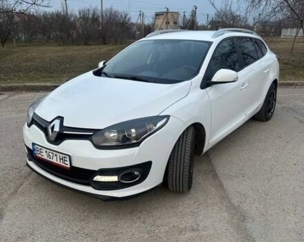 Белый Рено Меган, объемом двигателя 1.46 л и пробегом 198 тыс. км за 9750 $, фото 2 на Automoto.ua