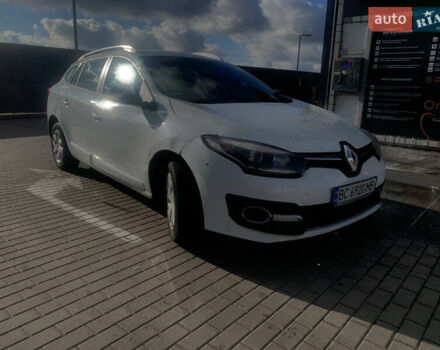 Белый Рено Меган, объемом двигателя 1.5 л и пробегом 362 тыс. км за 7799 $, фото 3 на Automoto.ua