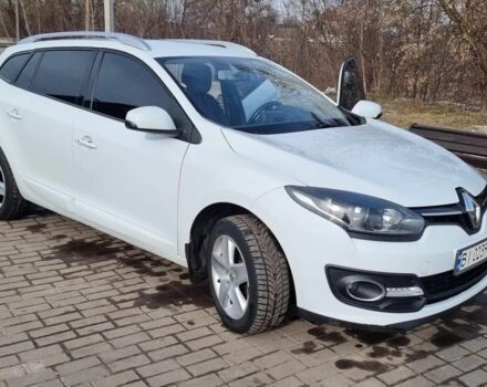 Белый Рено Меган, объемом двигателя 1.5 л и пробегом 270 тыс. км за 8200 $, фото 3 на Automoto.ua