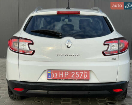 Белый Рено Меган, объемом двигателя 1.5 л и пробегом 196 тыс. км за 9500 $, фото 9 на Automoto.ua