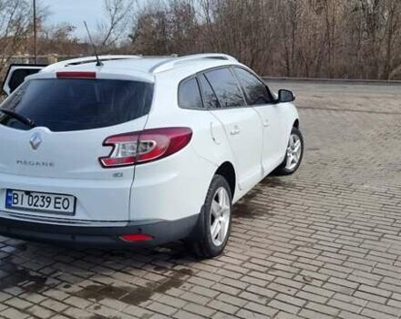 Белый Рено Меган, объемом двигателя 1.46 л и пробегом 265 тыс. км за 8500 $, фото 1 на Automoto.ua
