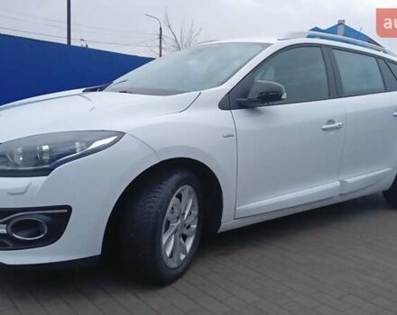 Белый Рено Меган, объемом двигателя 1.5 л и пробегом 149 тыс. км за 9600 $, фото 4 на Automoto.ua