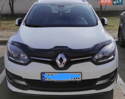 Белый Рено Меган, объемом двигателя 1.5 л и пробегом 300 тыс. км за 9000 $, фото 14 на Automoto.ua
