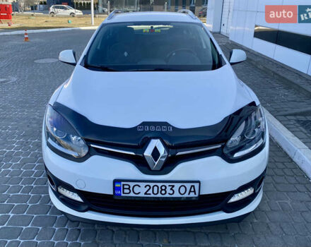 Белый Рено Меган, объемом двигателя 1.5 л и пробегом 239 тыс. км за 7899 $, фото 2 на Automoto.ua