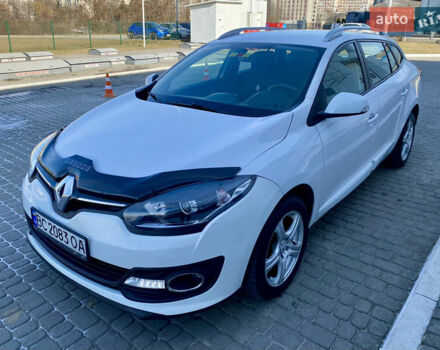 Белый Рено Меган, объемом двигателя 1.5 л и пробегом 239 тыс. км за 7899 $, фото 1 на Automoto.ua