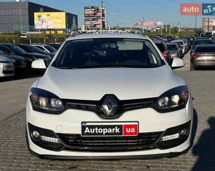 Белый Рено Меган, объемом двигателя 1.5 л и пробегом 186 тыс. км за 8800 $, фото 1 на Automoto.ua