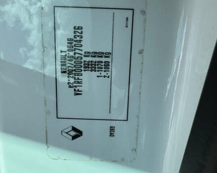 Белый Рено Меган, объемом двигателя 1.46 л и пробегом 154 тыс. км за 12700 $, фото 34 на Automoto.ua