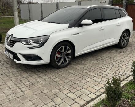 Белый Рено Меган, объемом двигателя 1.5 л и пробегом 200 тыс. км за 11500 $, фото 2 на Automoto.ua