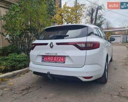 Белый Рено Меган, объемом двигателя 1.5 л и пробегом 106 тыс. км за 16300 $, фото 8 на Automoto.ua