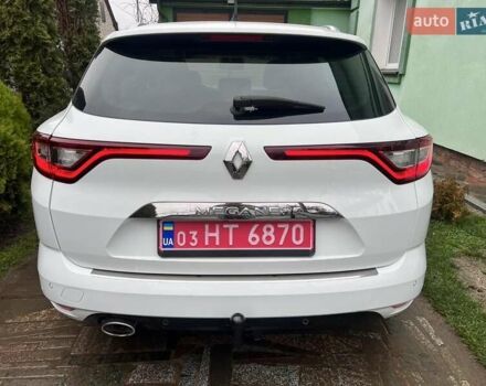 Белый Рено Меган, объемом двигателя 1.5 л и пробегом 208 тыс. км за 14300 $, фото 2 на Automoto.ua
