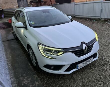 Белый Рено Меган, объемом двигателя 1.5 л и пробегом 231 тыс. км за 11100 $, фото 1 на Automoto.ua