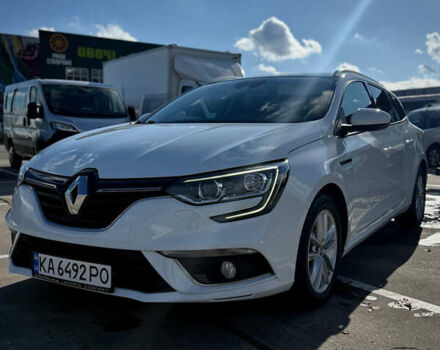 Рено Меган 2018 в Киеве на Automoto.ua Белый Рено Меган, объемом двигателя 1.5 л и пробегом 191 тыс. км за 14499 $, фото 6 на Automoto.ua