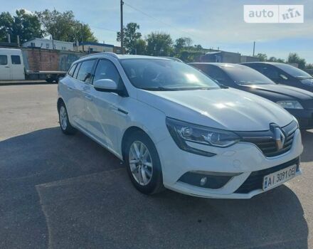 Белый Рено Меган, объемом двигателя 1.5 л и пробегом 193 тыс. км за 13250 $, фото 1 на Automoto.ua