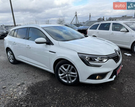 Белый Рено Меган, объемом двигателя 1.5 л и пробегом 173 тыс. км за 13999 $, фото 2 на Automoto.ua
