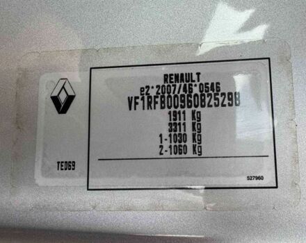 Белый Рено Меган, объемом двигателя 1.5 л и пробегом 163 тыс. км за 13900 $, фото 21 на Automoto.ua