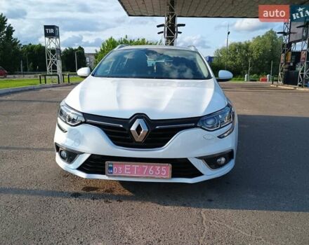 Белый Рено Меган, объемом двигателя 1.5 л и пробегом 220 тыс. км за 13500 $, фото 3 на Automoto.ua