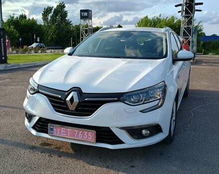 Белый Рено Меган, объемом двигателя 1.5 л и пробегом 220 тыс. км за 13500 $, фото 2 на Automoto.ua