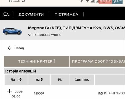 Белый Рено Меган, объемом двигателя 1.46 л и пробегом 152 тыс. км за 15200 $, фото 56 на Automoto.ua