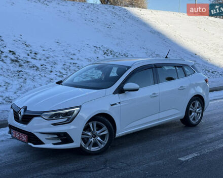 Белый Рено Меган, объемом двигателя 1.5 л и пробегом 167 тыс. км за 14200 $, фото 3 на Automoto.ua