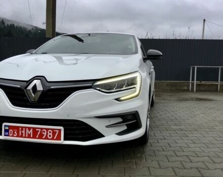 Белый Рено Меган, объемом двигателя 1.5 л и пробегом 73 тыс. км за 21600 $, фото 2 на Automoto.ua