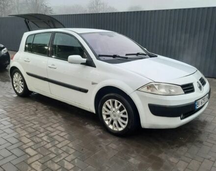 Белый Рено Меган, объемом двигателя 1.5 л и пробегом 316 тыс. км за 3550 $, фото 1 на Automoto.ua