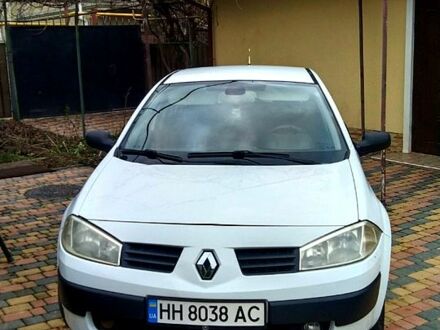 Белый Рено Меган, объемом двигателя 1.6 л и пробегом 240 тыс. км за 3300 $, фото 1 на Automoto.ua