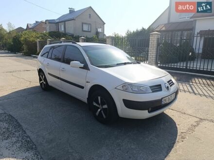 Білий Рено Меган, об'ємом двигуна 1.5 л та пробігом 270 тис. км за 3300 $, фото 1 на Automoto.ua
