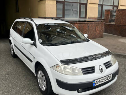 Білий Рено Меган, об'ємом двигуна 1.6 л та пробігом 236 тис. км за 4850 $, фото 1 на Automoto.ua