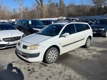 Белый Рено Меган, объемом двигателя 1.5 л и пробегом 307 тыс. км за 3990 $, фото 1 на Automoto.ua