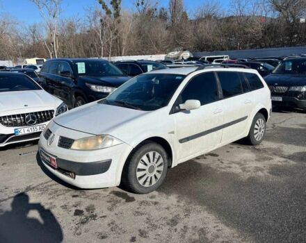 Белый Рено Меган, объемом двигателя 1.5 л и пробегом 307 тыс. км за 3990 $, фото 1 на Automoto.ua