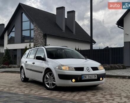 Белый Рено Меган, объемом двигателя 1.5 л и пробегом 292 тыс. км за 3350 $, фото 1 на Automoto.ua