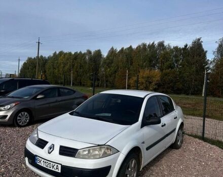 Білий Рено Меган, об'ємом двигуна 1.6 л та пробігом 250 тис. км за 3000 $, фото 1 на Automoto.ua