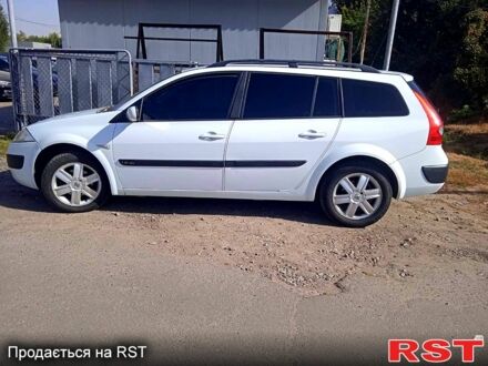 Рено Меган 2005 в Полтаве на Automoto.ua Белый Рено Меган, объемом двигателя 1.6 л и пробегом 210 тыс. км за 4900 $, фото 1 на Automoto.ua