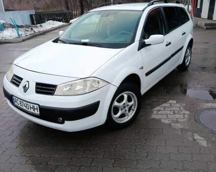 Белый Рено Меган, объемом двигателя 1.9 л и пробегом 400 тыс. км за 4200 $, фото 1 на Automoto.ua