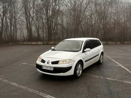 Білий Рено Меган, об'ємом двигуна 1.39 л та пробігом 189 тис. км за 4500 $, фото 1 на Automoto.ua