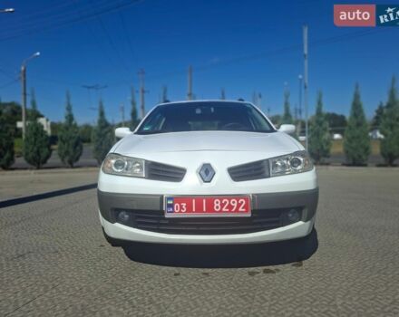 Білий Рено Меган, об'ємом двигуна 1.6 л та пробігом 214 тис. км за 5200 $, фото 1 на Automoto.ua