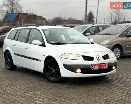 Білий Рено Меган, об'ємом двигуна 1.6 л та пробігом 209 тис. км за 5550 $, фото 1 на Automoto.ua