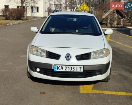 Білий Рено Меган, об'ємом двигуна 1.6 л та пробігом 257 тис. км за 5400 $, фото 1 на Automoto.ua