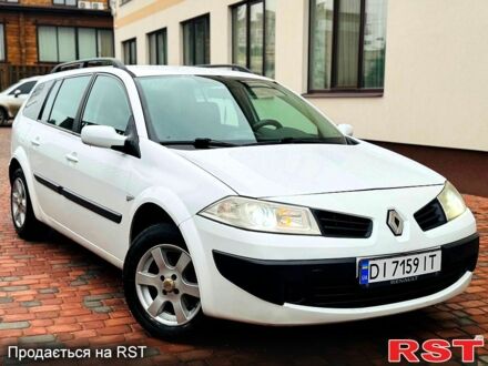 Білий Рено Меган, об'ємом двигуна 1.6 л та пробігом 250 тис. км за 5500 $, фото 1 на Automoto.ua