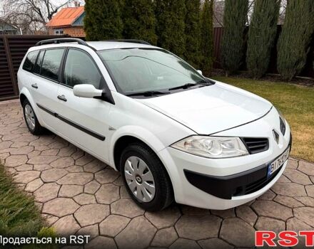 Белый Рено Меган, объемом двигателя 1.5 л и пробегом 250 тыс. км за 5700 $, фото 1 на Automoto.ua
