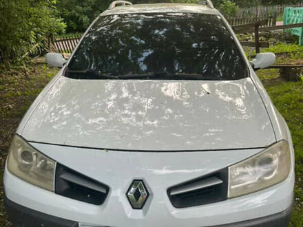 Белый Рено Меган, объемом двигателя 1.9 л и пробегом 340 тыс. км за 4500 $, фото 1 на Automoto.ua