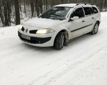 Білий Рено Меган, об'ємом двигуна 1.5 л та пробігом 384 тис. км за 4100 $, фото 1 на Automoto.ua