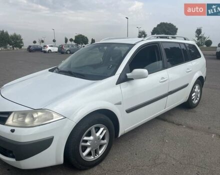 Білий Рено Меган, об'ємом двигуна 1.6 л та пробігом 197 тис. км за 5900 $, фото 1 на Automoto.ua