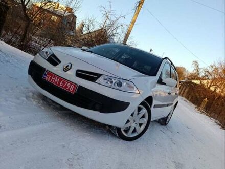 Білий Рено Меган, об'ємом двигуна 1.6 л та пробігом 235 тис. км за 6200 $, фото 1 на Automoto.ua