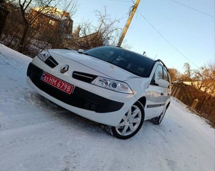 Білий Рено Меган, об'ємом двигуна 1.6 л та пробігом 235 тис. км за 6200 $, фото 1 на Automoto.ua