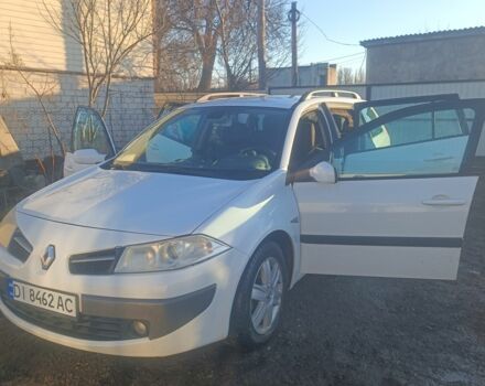Белый Рено Меган, объемом двигателя 1.5 л и пробегом 277 тыс. км за 3900 $, фото 1 на Automoto.ua